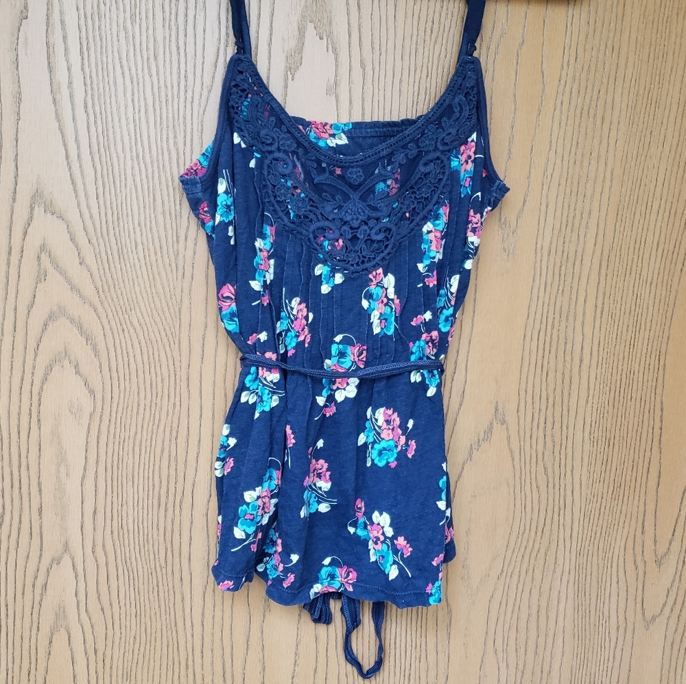 Floral tank top